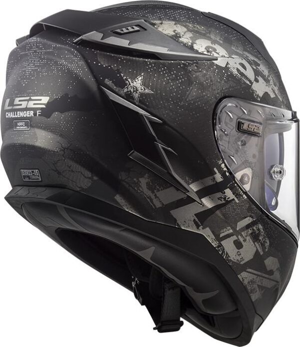 LS2 Challenger Flex Matt Black - Før 2.799,- - Image 6