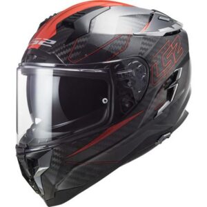 LS2 CHALLENGER CT2 FOLD GLOSS RED Før 3.799