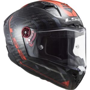 LS2 THUNDER C SPUTNIK GLOSS M RED - FØR KR. 4.199,