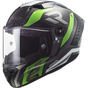 LS2 Thunder Supra Green White - FØR 4199