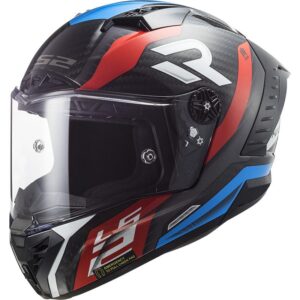 LS2 Thunder Carbon Supra Red Blue - FØR 4.199
