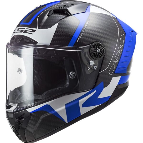 LS2 Thunder Carbon Racing Blue - FØR 4.199